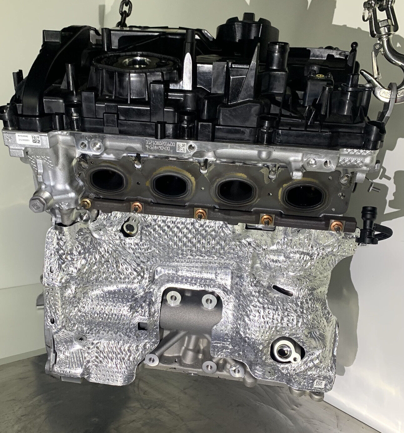 Motor Engine BMW B42T20A Motorblock Kurbelwelle Steuerkette Ölwanne Zylinderkopf