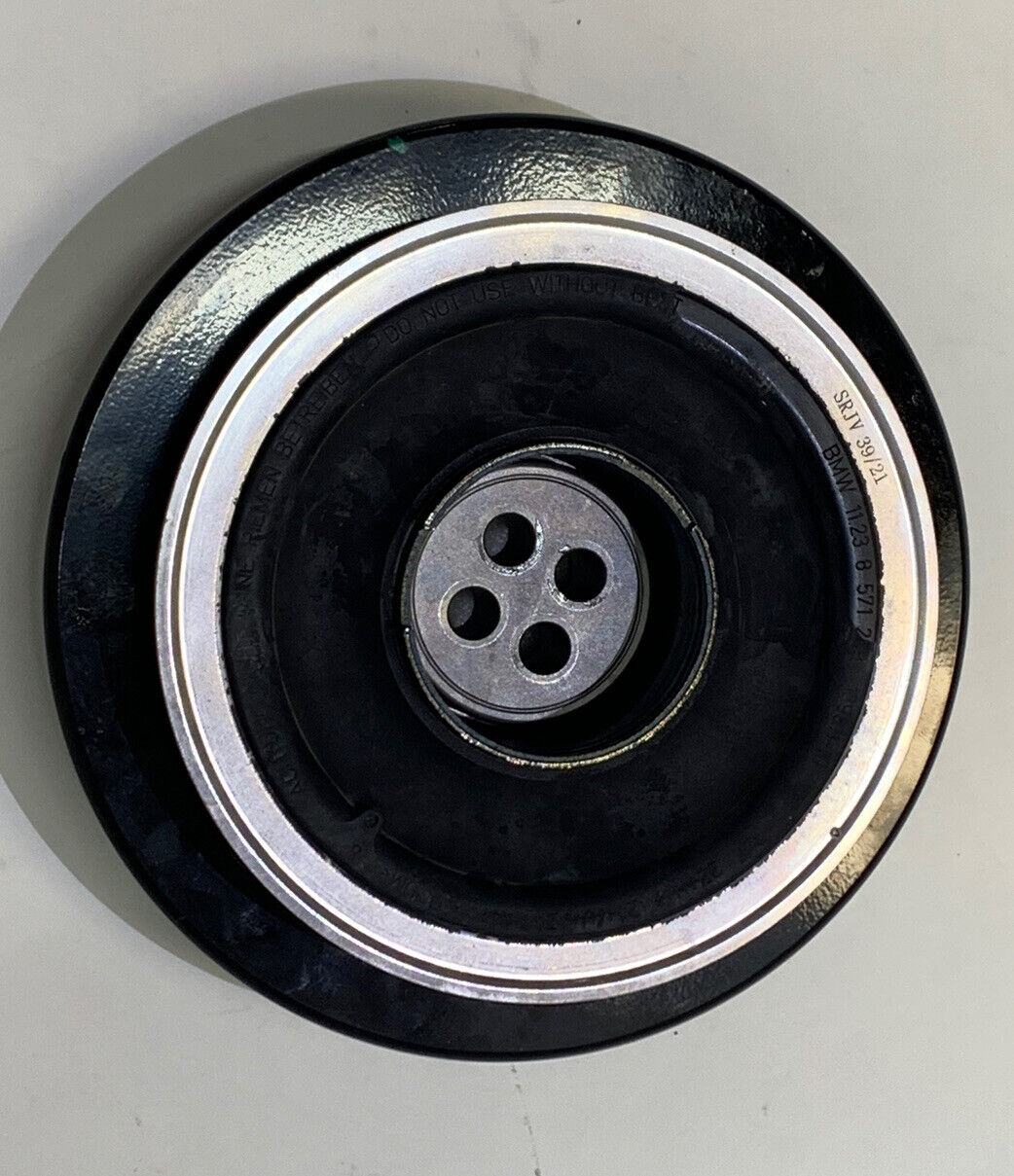 Riemenscheibe BMW 8571269. ORIGINAL Kurbelriemenscheibe