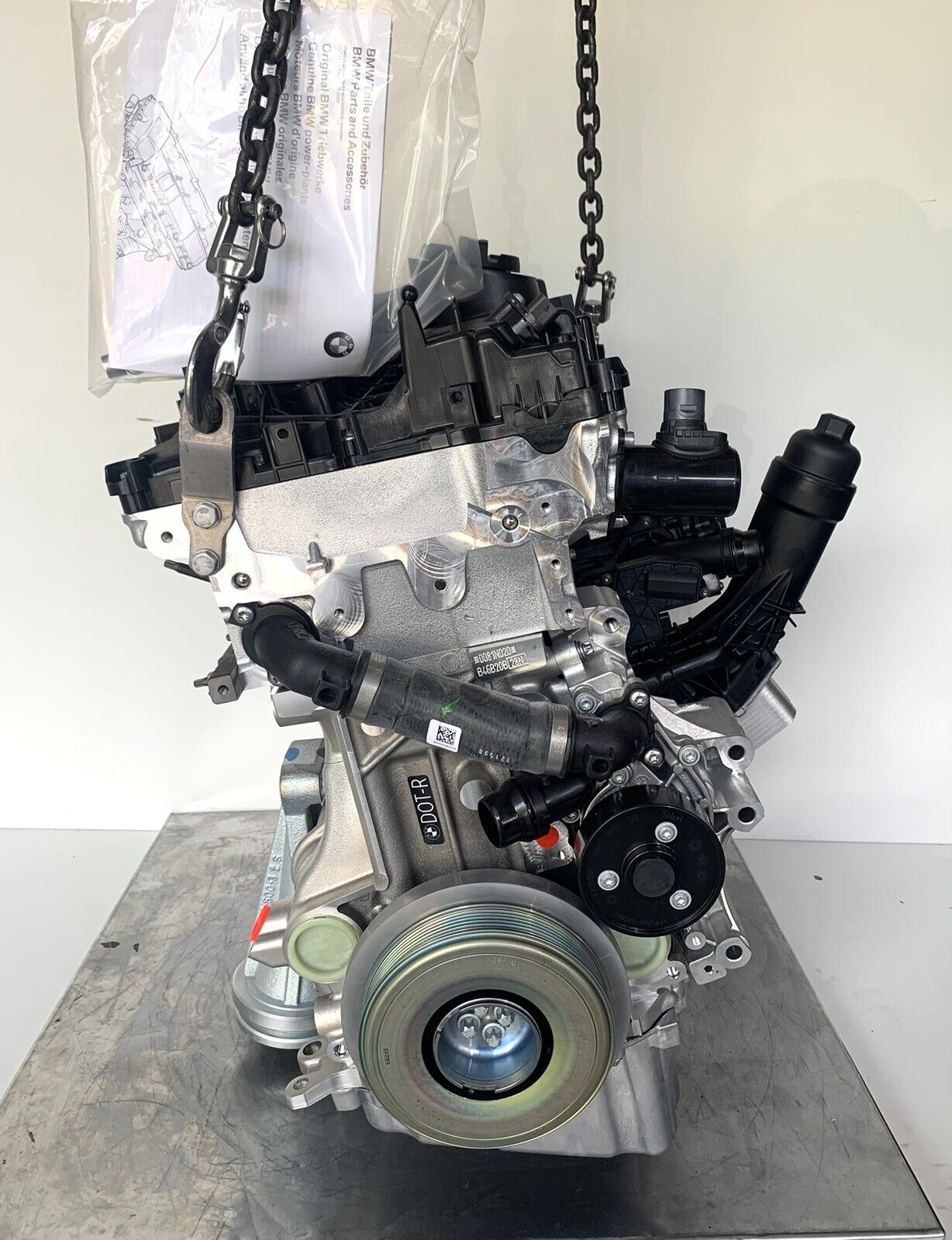 BMW B46B20B Motor 0km Engine BMW Triebwerk Rumpfmotor Original