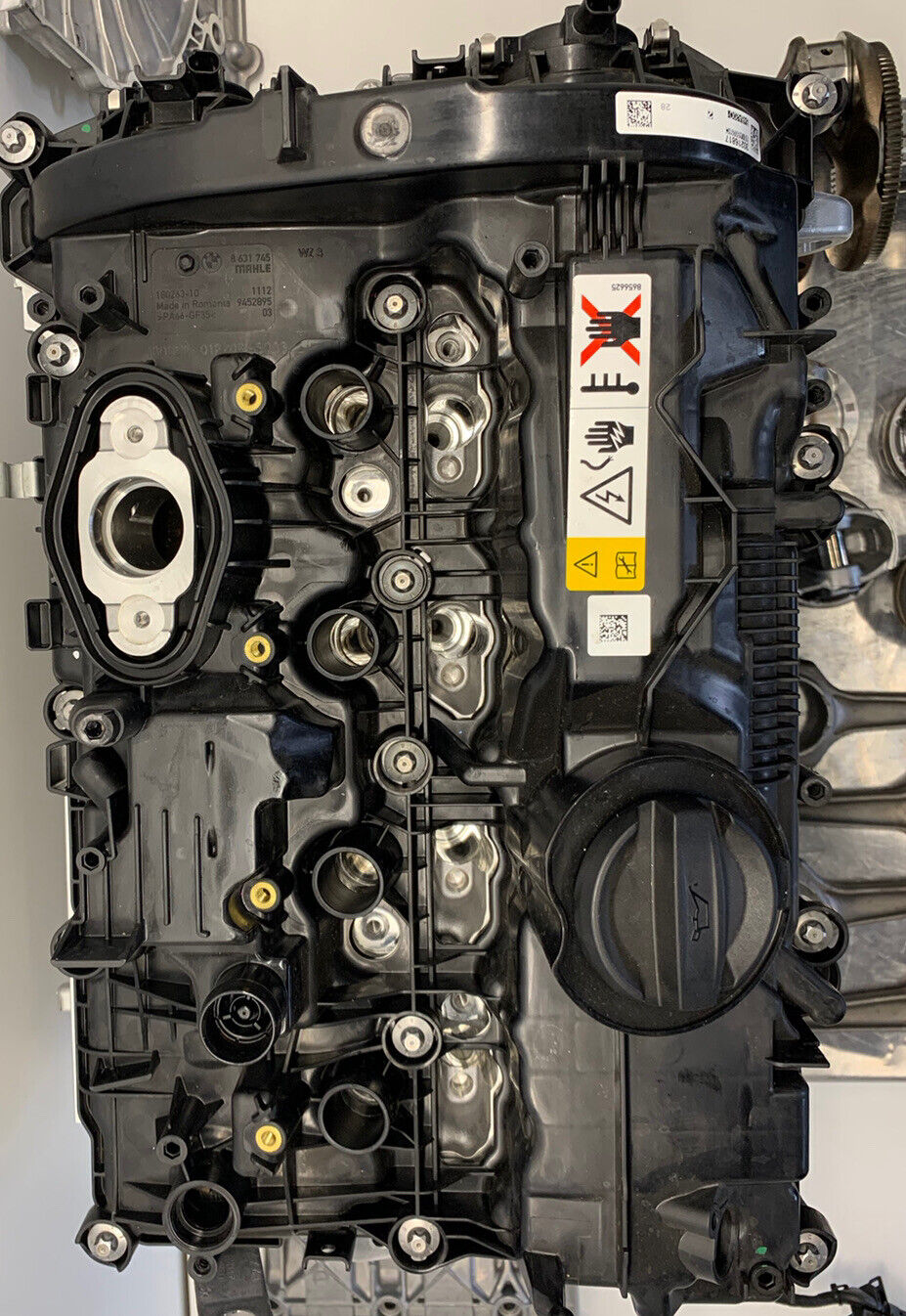 Motor Engine BMW B48A20B Motorblock Zylinderkopf Kurbelwelle Ölwanne Original