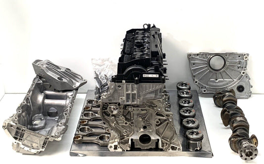 Motor B57D30A Motorblock Kurbelwelle Ölwanne Kolben Pleuelstangen Original BMW