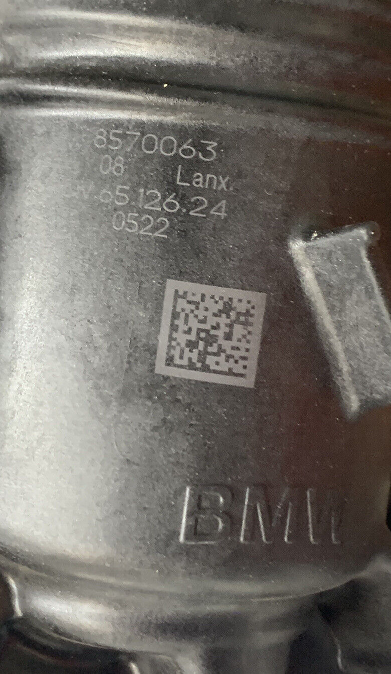 BMW 8570063 Ölfiltergehäuse mit Ölkühler B57D30A Wärmetauscher Original Okm