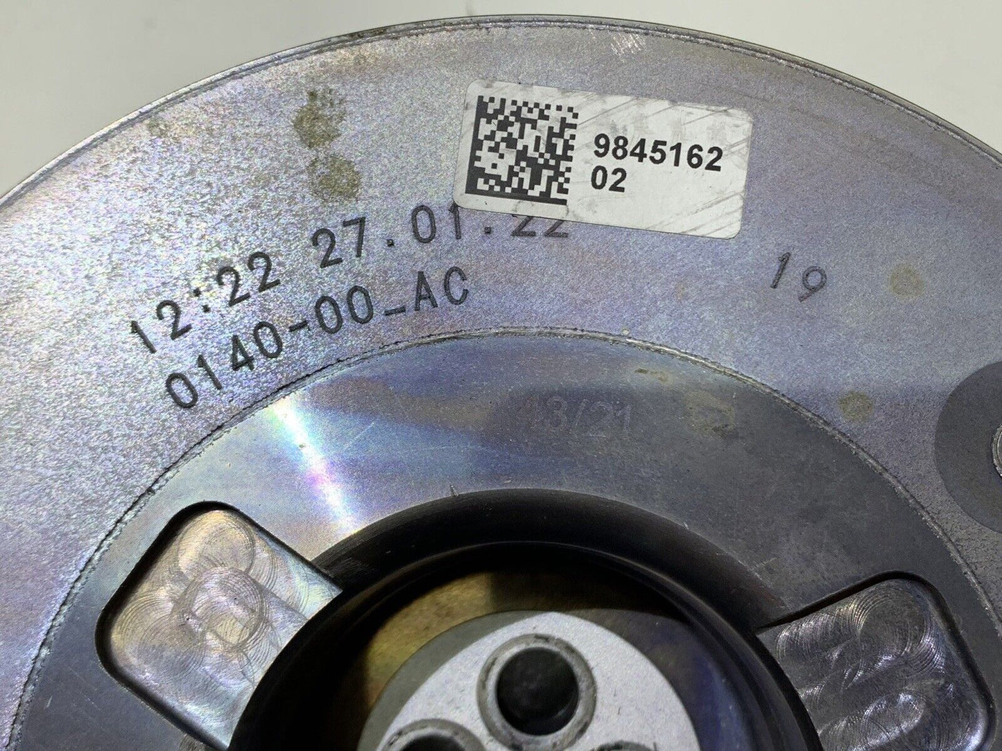 9845162 Schwingungsdämpfer Rekuperationssystem BMW 5er G30 540iX B58B30C Motor