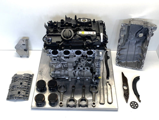 Motor Engine B46B20B BMW Motorblock Kurbelwelle Kolben Pleuelstangen Original