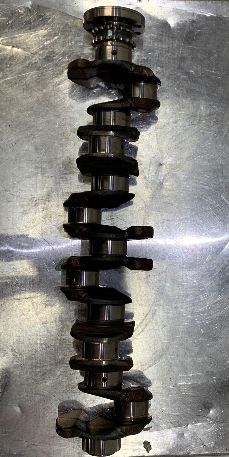 Motor B57D30A Motorblock Kurbelwelle Ölwanne Kolben Pleuelstangen Original BMW