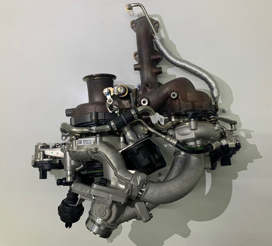 Garett Bi-Turbo 8580173/8580170. BMW Turbo B47 Original