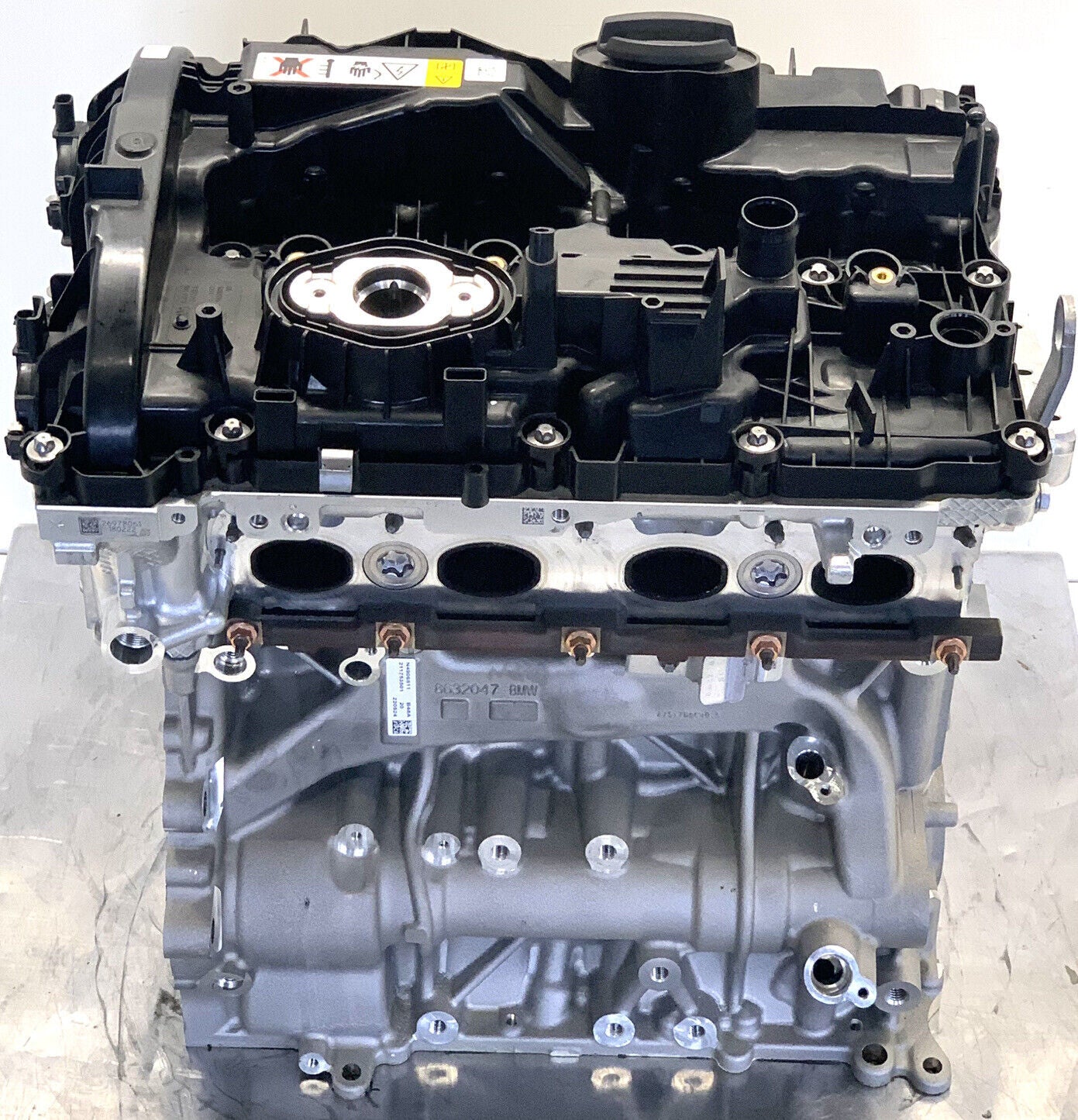 Motor Engine BMW B48A20B Motorblock Zylinderkopf Kurbelwelle Ölwanne Original
