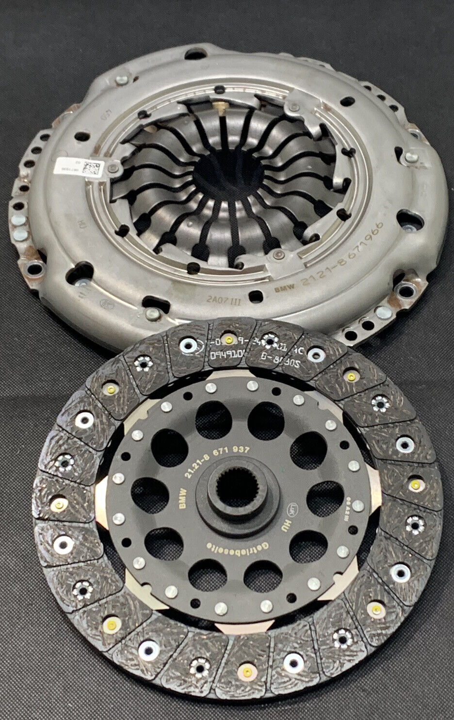 Kupplungsdruckplatte Kupplungsatz BMW 8671966  8671937 LuK Original