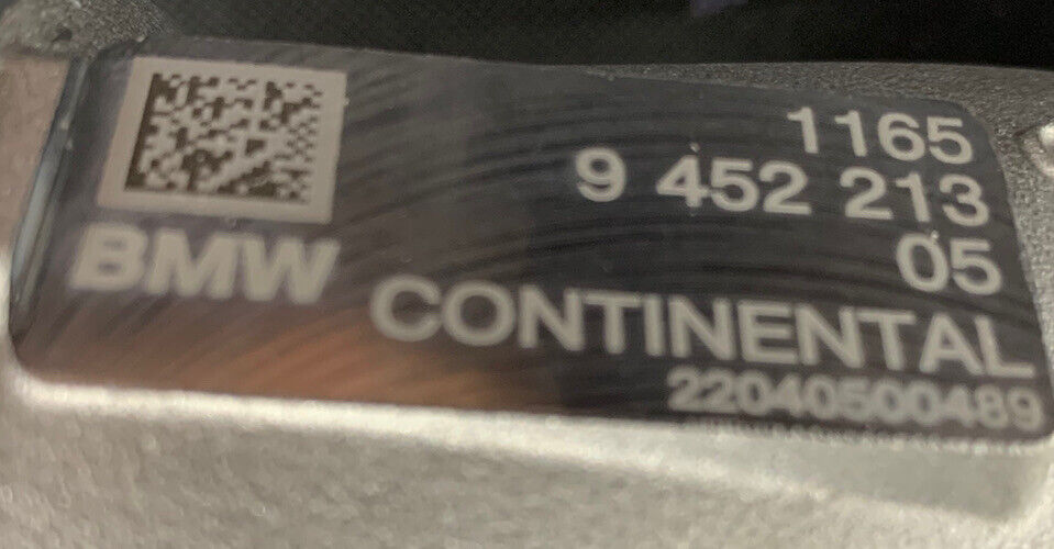 9452213 Turbolader Turbo BMW Continental 3 Zylinder Turbo