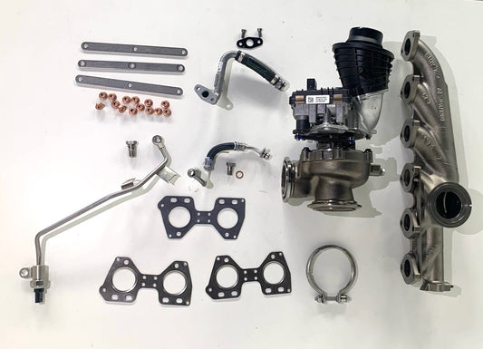 Turbolader 8584218 BMW B57D30A Ansaugkrümmer Original Garrett 0 km 6 Zylinder