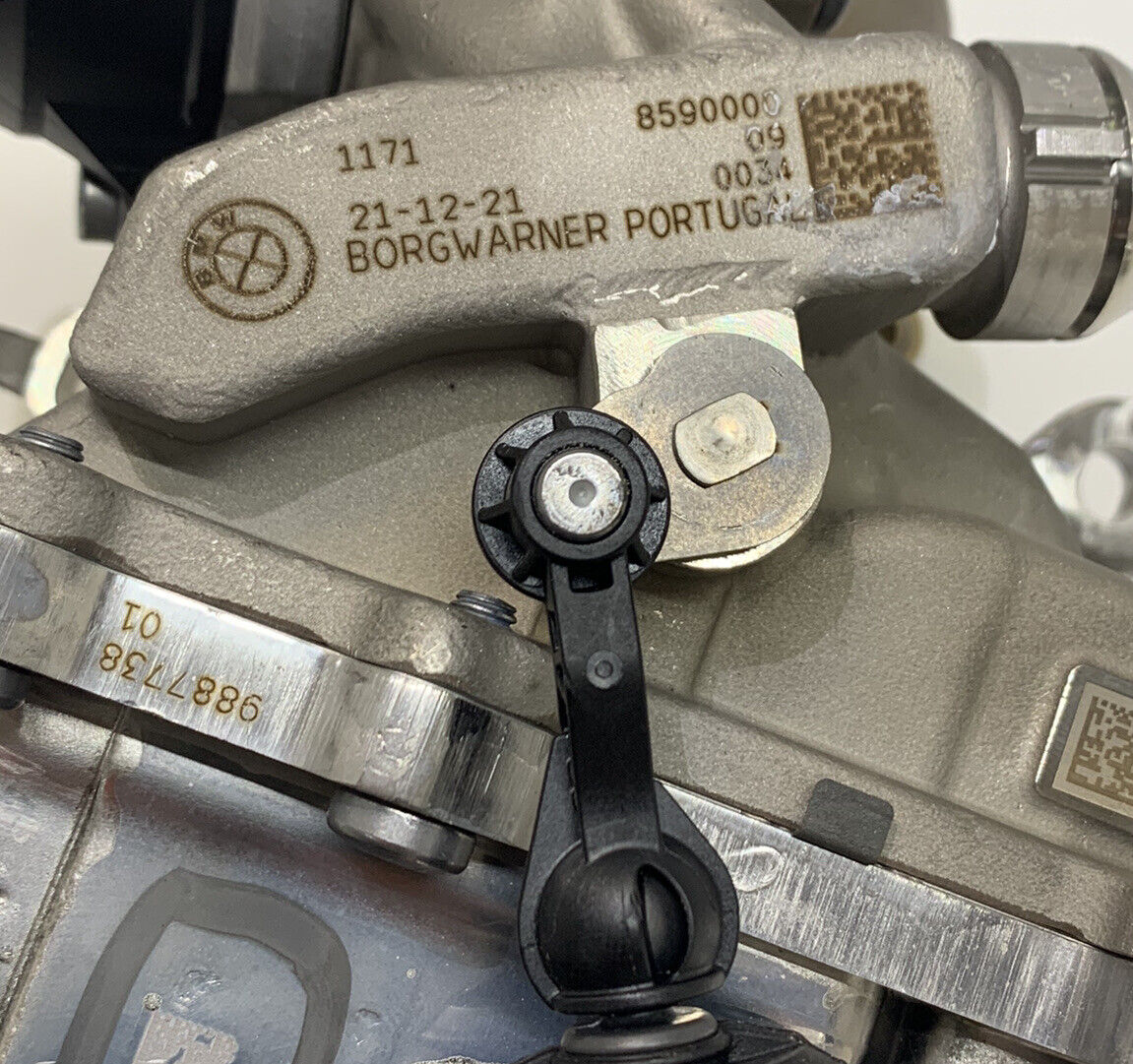 AGR 8590000 Abgas Kühler BMW Original Borg Warner AGR VENTIL