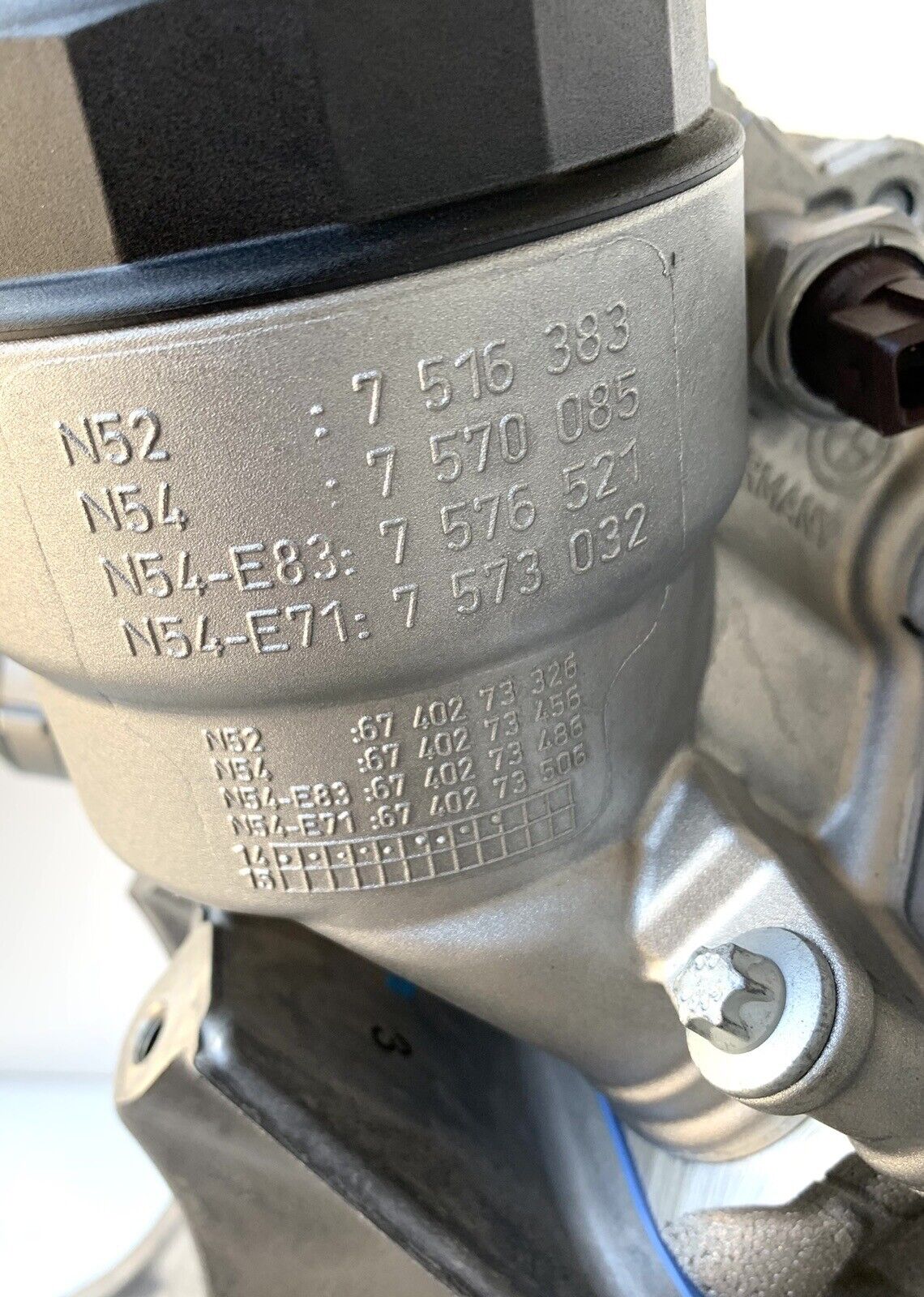 BMW Engine Motor N52B30BF 0km Original BMW Rumpfmotor