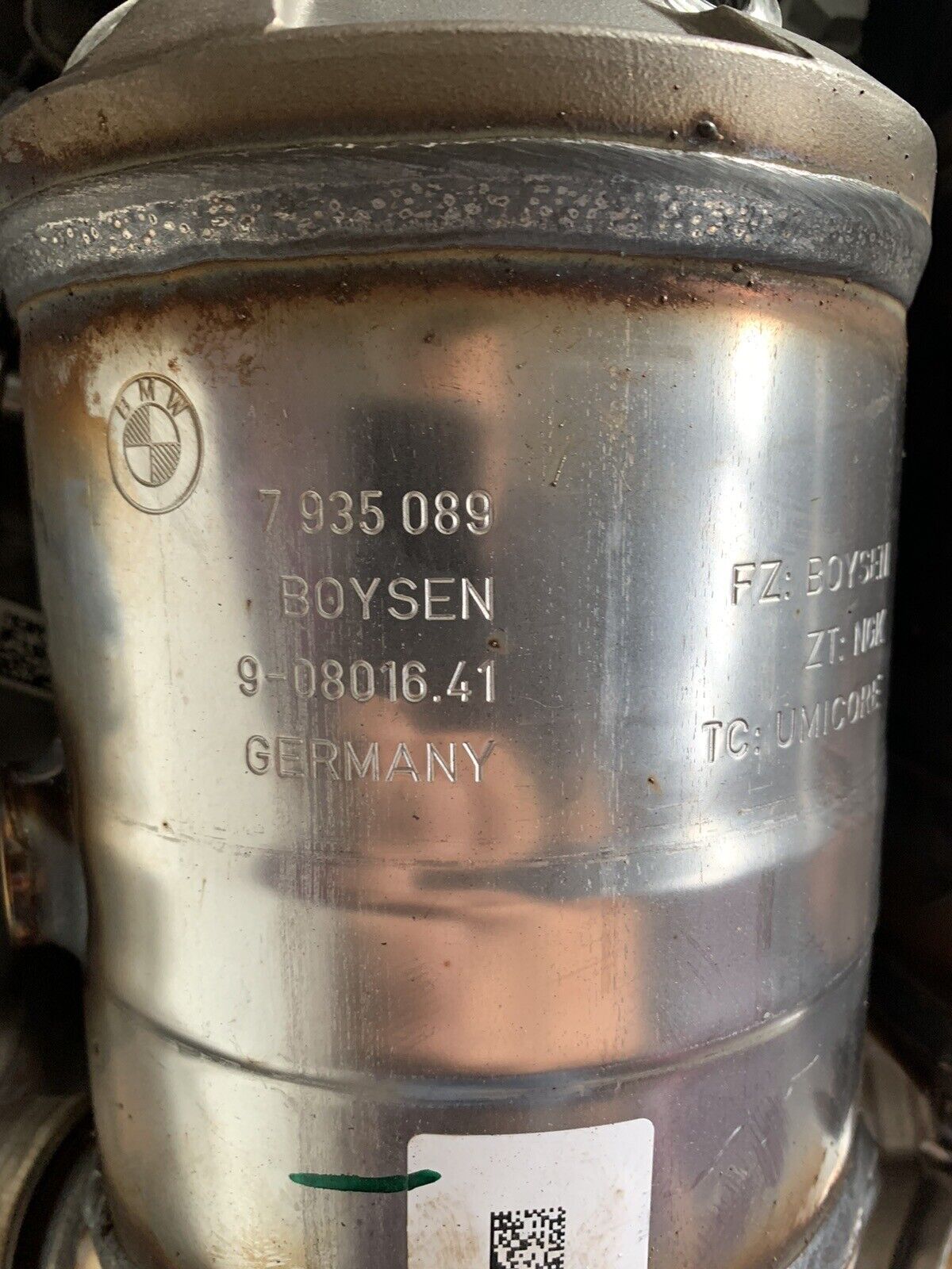Katalysator BMW N63 7935089 BOYSEN KAT Original 0km Links u. Rechts