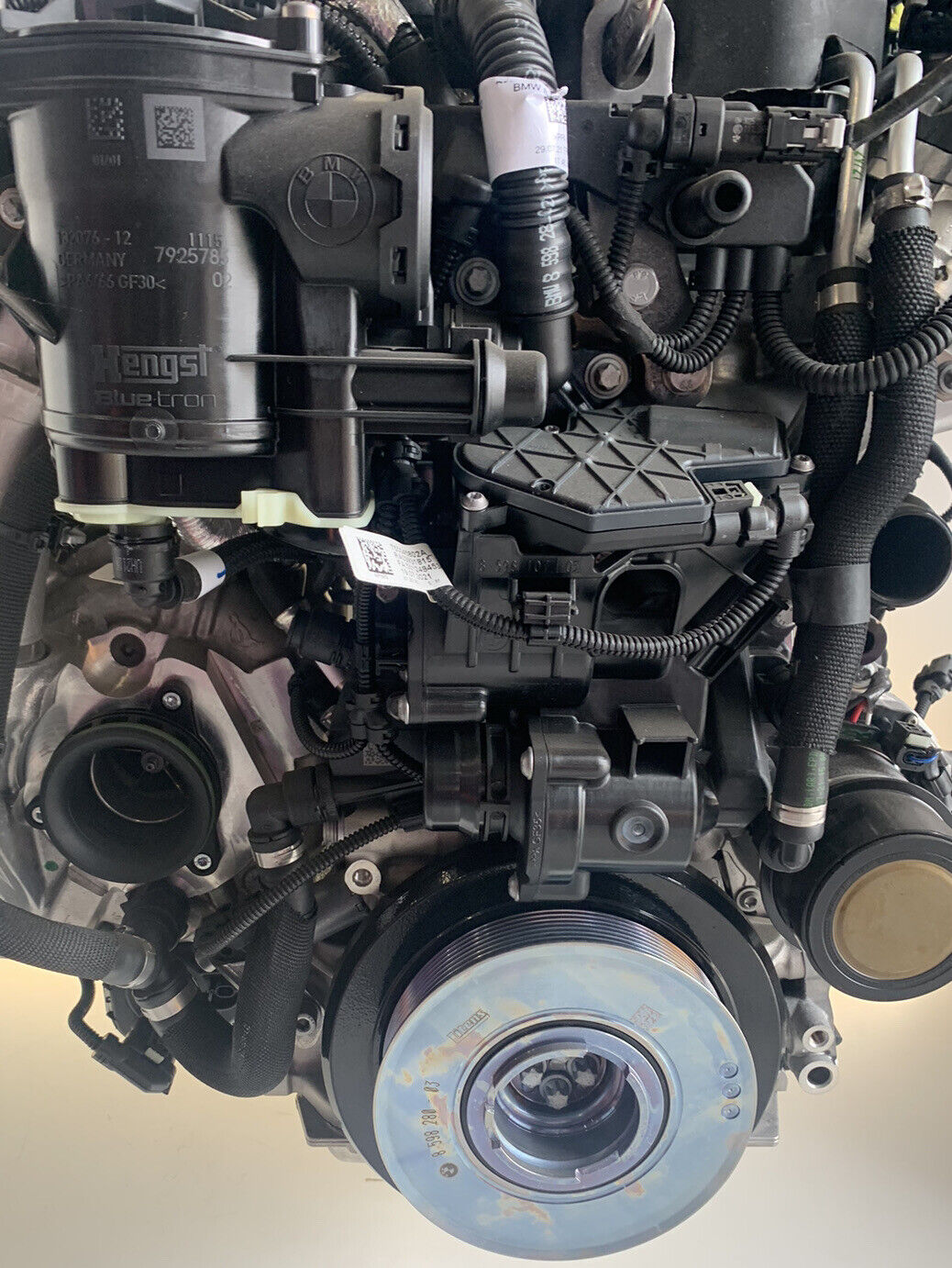 Motor Engine BMW B57D30B  10 km Original Kommpelt Motor