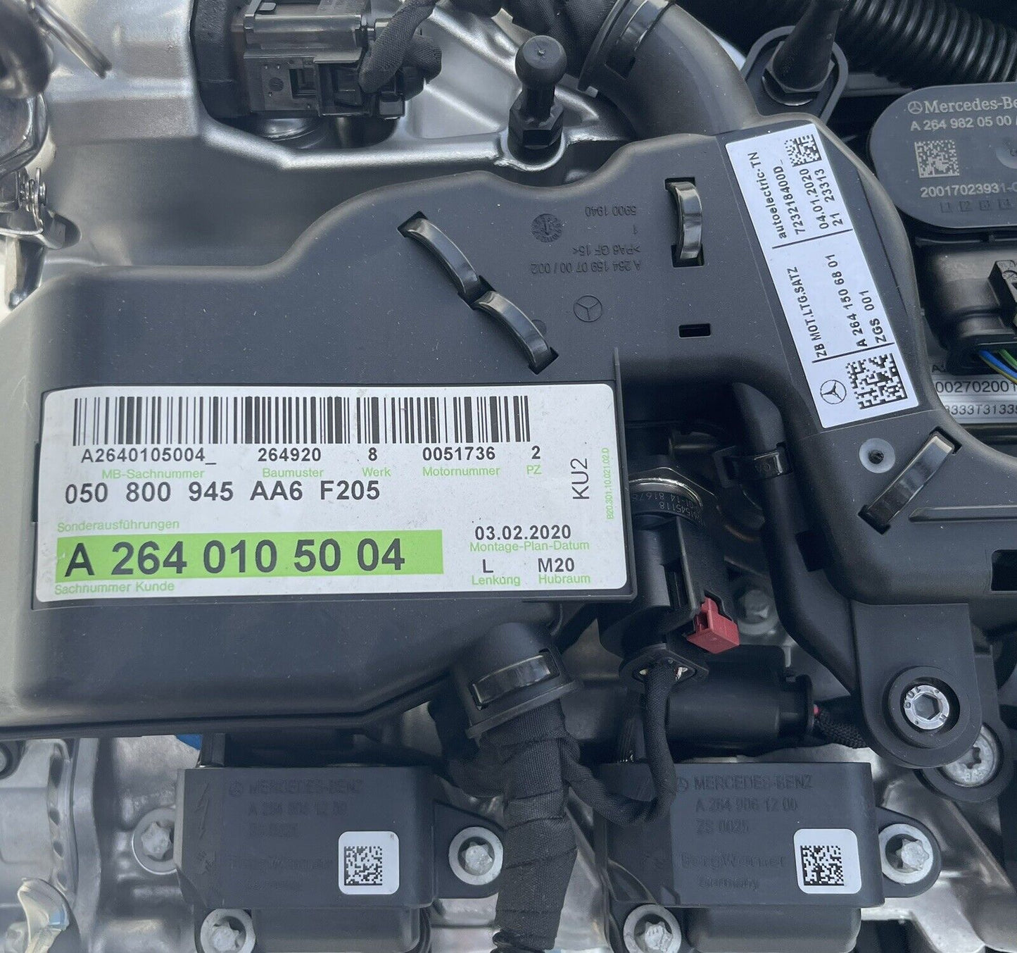Mercedes OM264 920 Motor Engine 0km Mit Anbauteilen